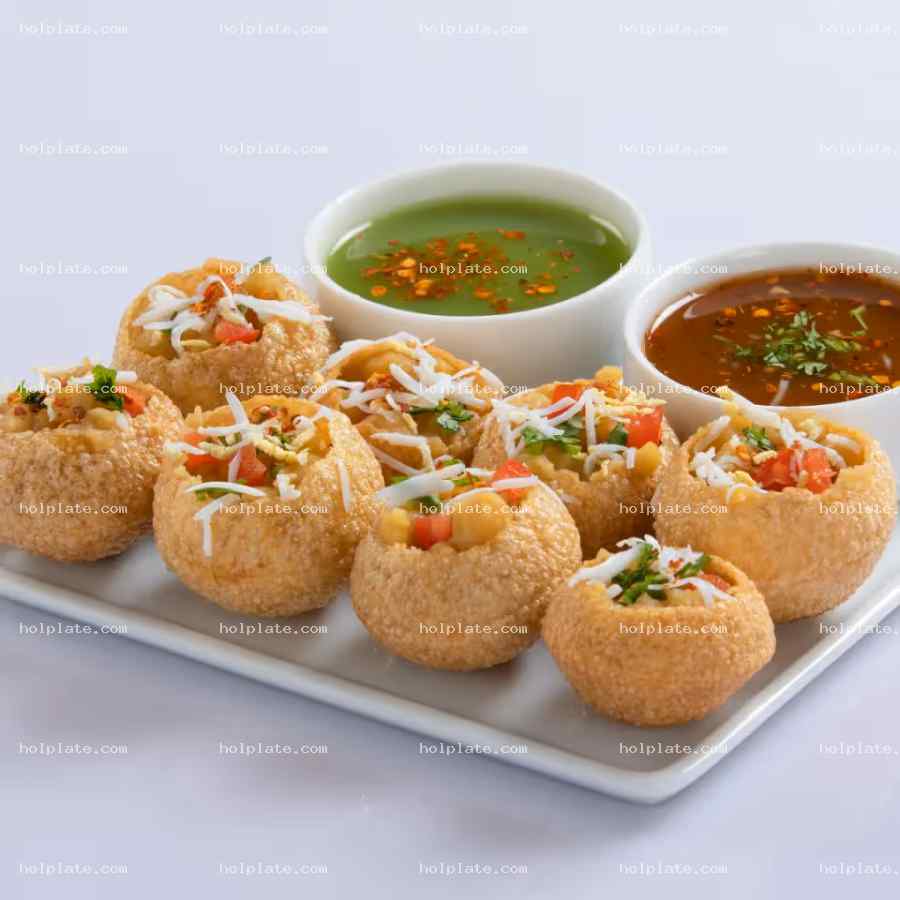 Pani Puri / Phuchka  – Tangy, Spicy, Crunchy Favorite recipe image