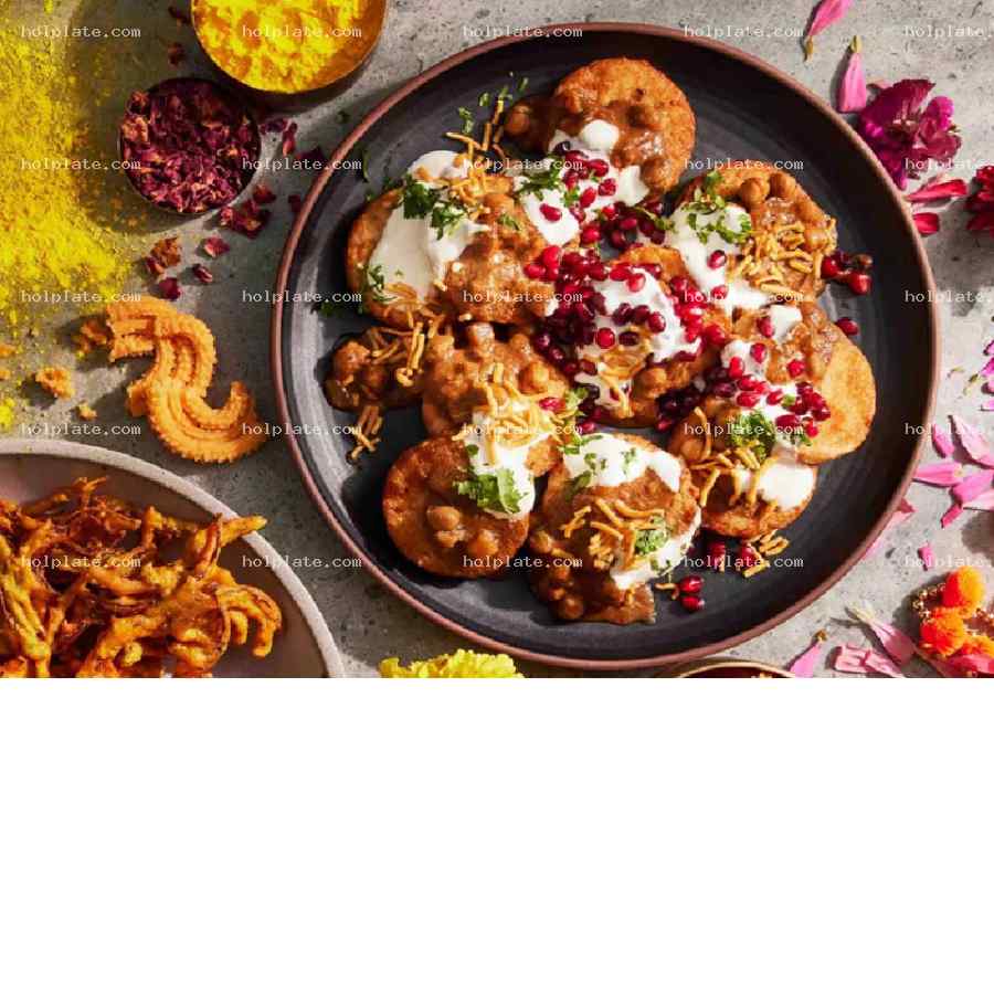 Aloo Tikki Chaat – Crispy Potato Patties with Toppings recipe image